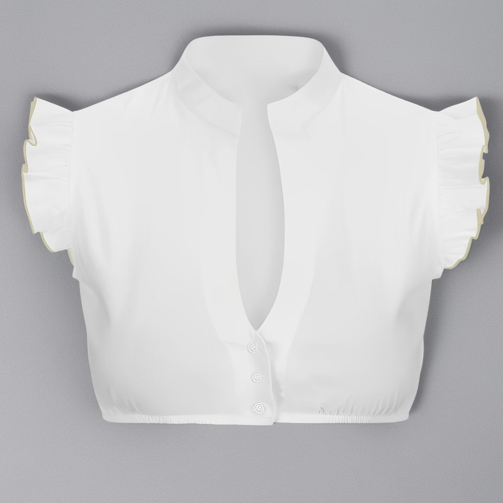Abegail - Elegante camicetta a maniche corte per donne 5