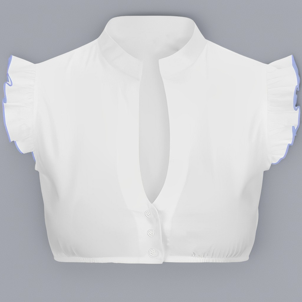 Abegail - Elegante camicetta a maniche corte per donne 6