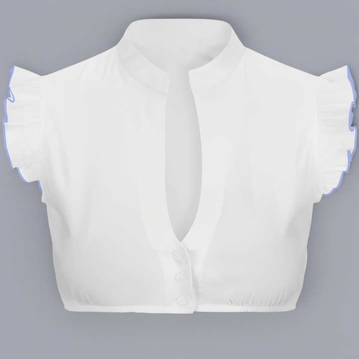 Abegail - Elegante camicetta a maniche corte per donne 6