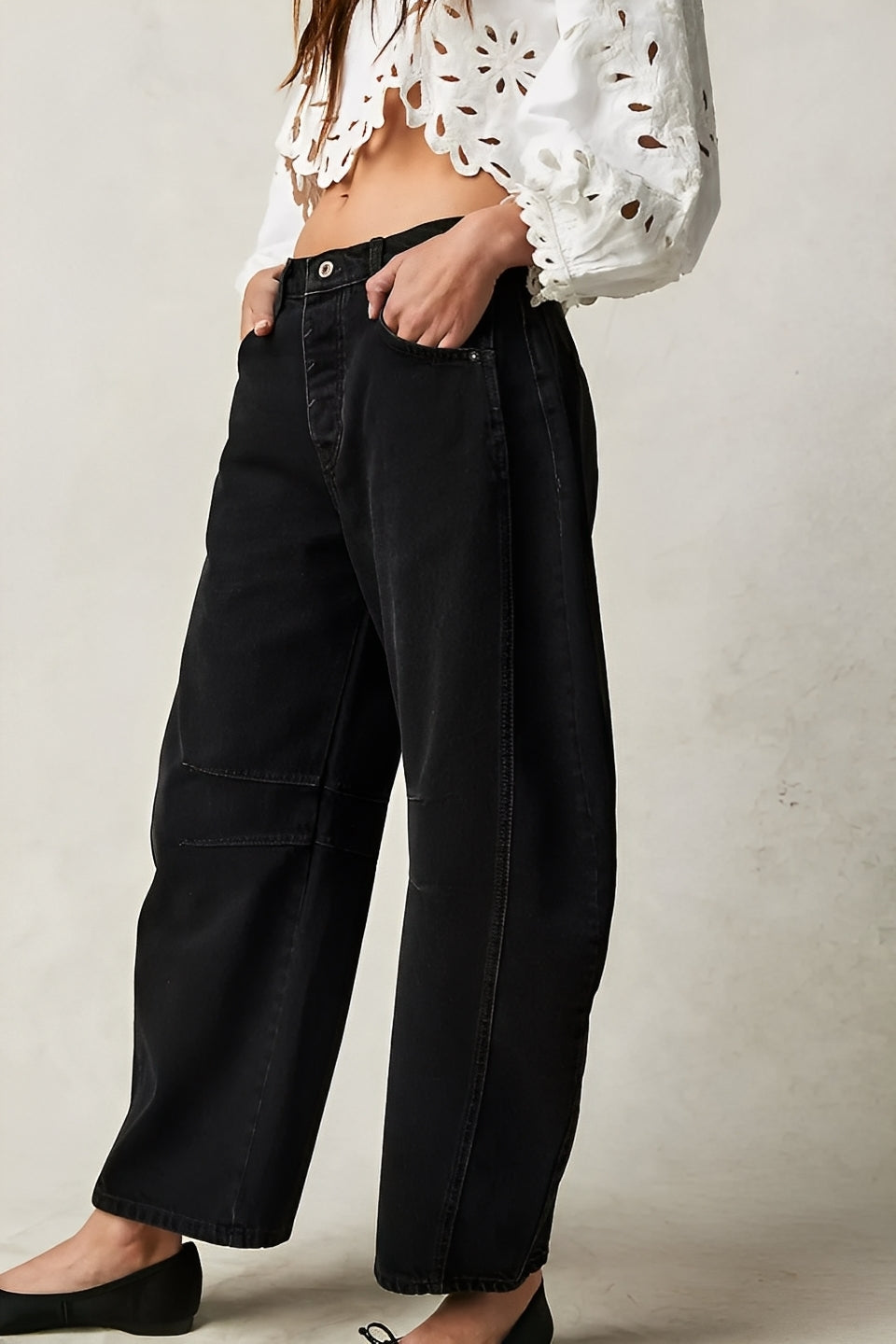 Adrienne - Classiche ampio taglio Barrel-Jeans per donne 3