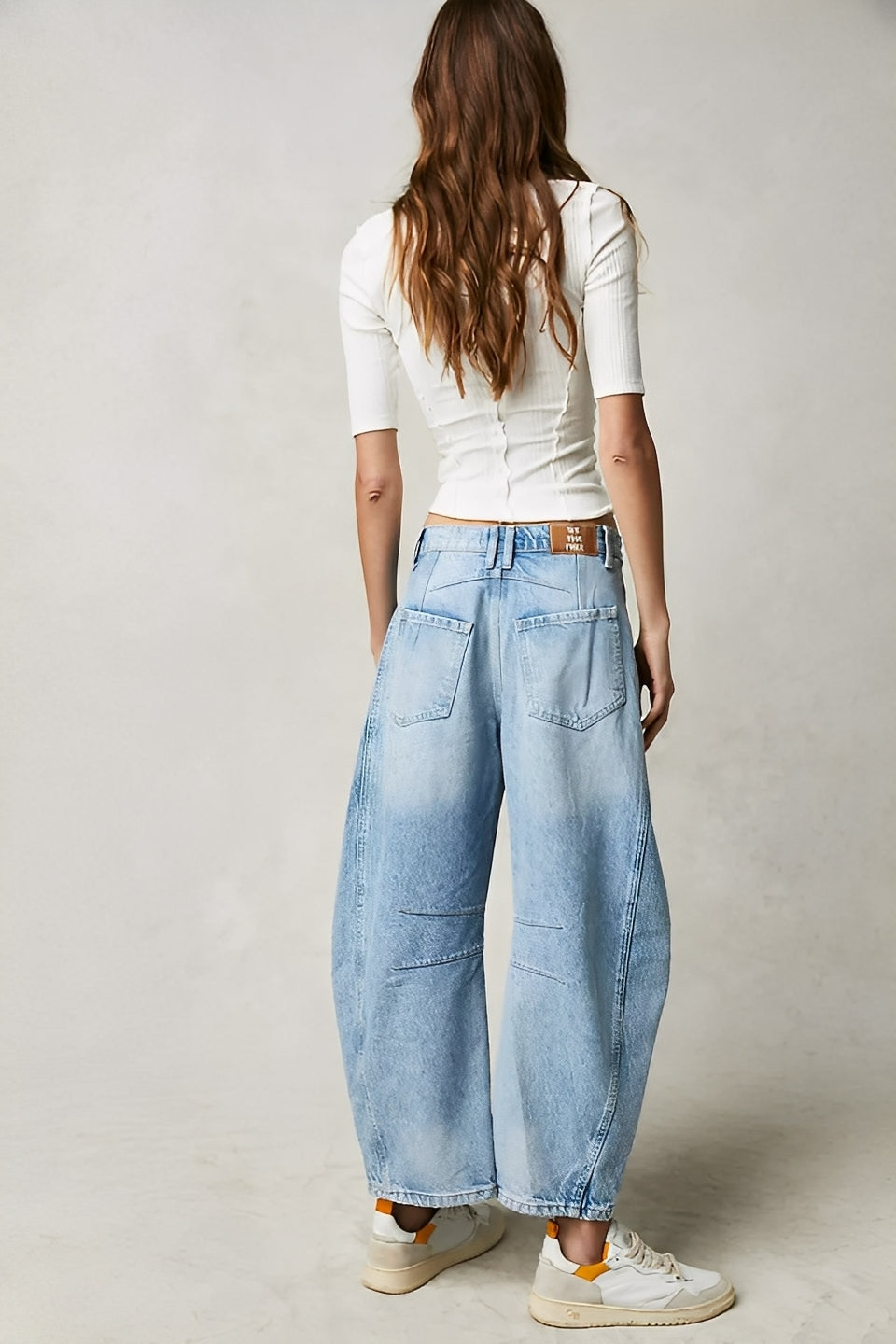Adrienne - Classiche ampio taglio Barrel-Jeans per donne 4
