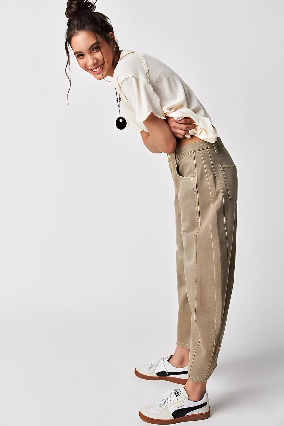 Adrienne - Classiche ampio taglio Barrel-Jeans per donne 5