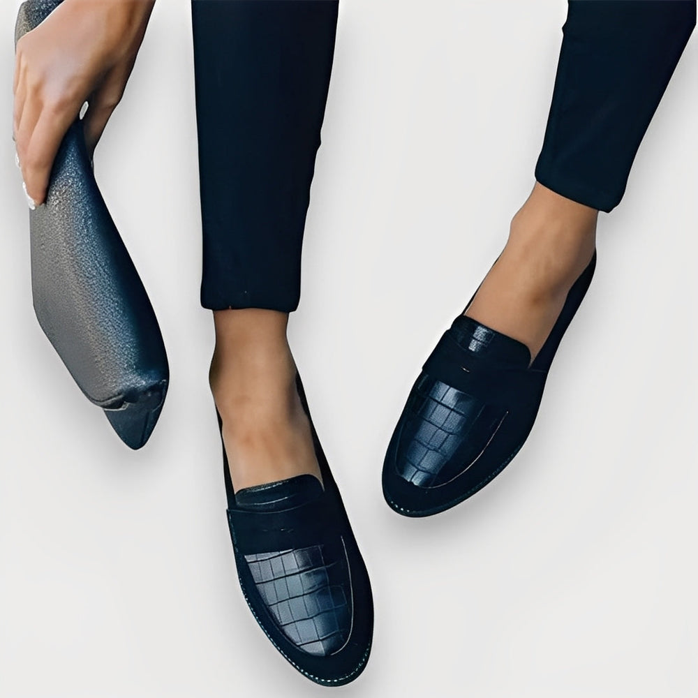 Alannah - Mocassino formale in pelle per donne 1
