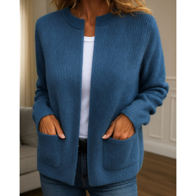 Almira | Cardigan Casual con Tasche Laterali 5