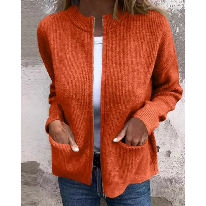 Almira | Cardigan Casual con Tasche Laterali 6