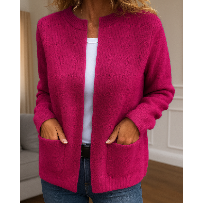 Almira | Cardigan Casual con Tasche Laterali 7