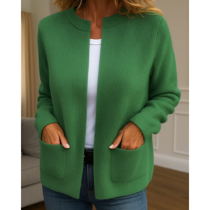 Almira | Cardigan Casual con Tasche Laterali 8