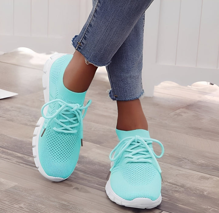Amanda - Sneakers ortopediche in mesh intrecciato per donne 4