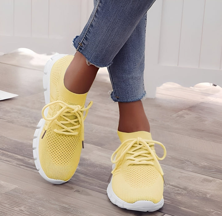 Amanda - Sneakers ortopediche in mesh intrecciato per donne 5