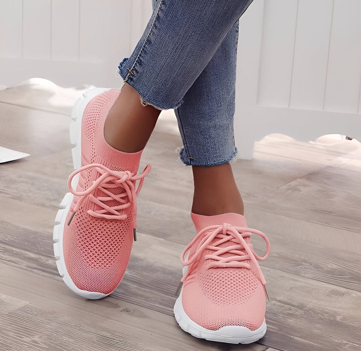 Amanda - Sneakers ortopediche in mesh intrecciato per donne 6