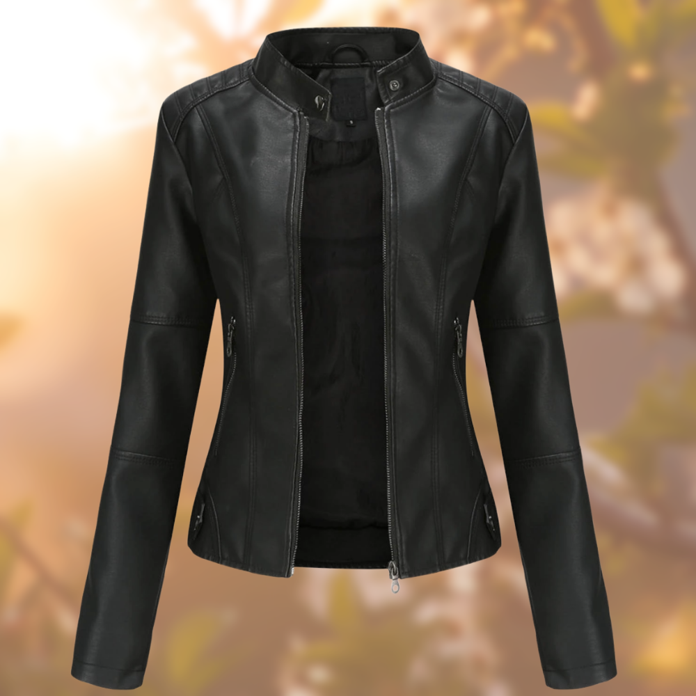 Amora | Giacca in pelle elegante 0