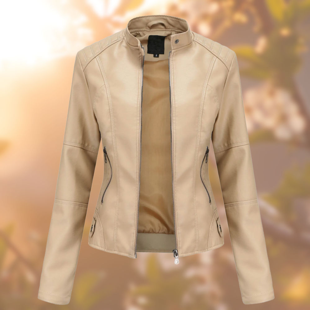 Amora | Giacca in pelle elegante 3