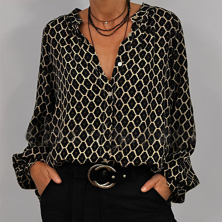 Angelle - Blusa casual, ampia per donne 2