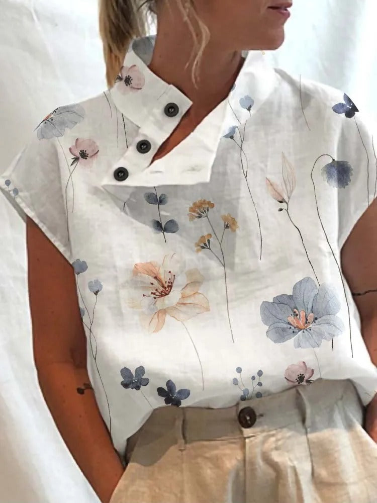 Anna – Top amichevole con stampa 1