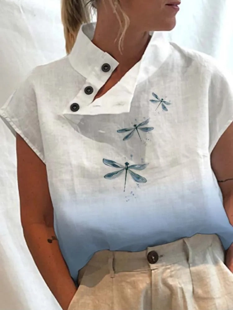 Anna – Top amichevole con stampa 3