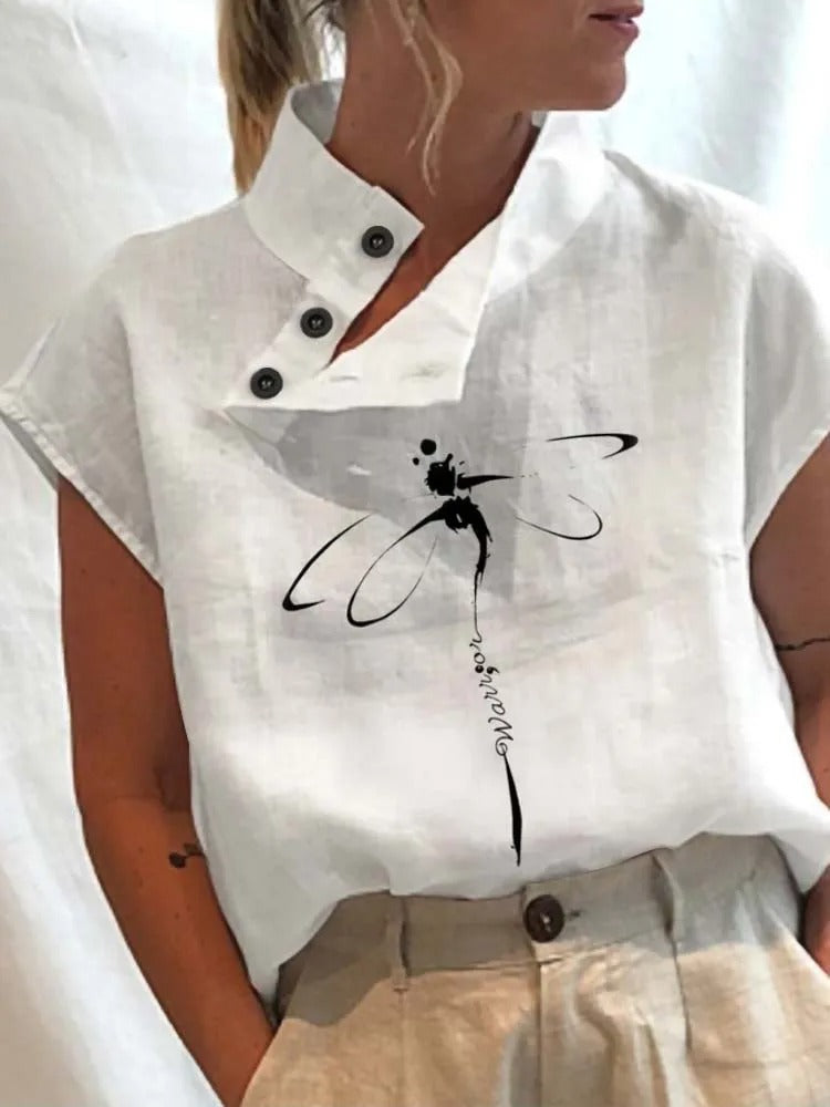 Anna – Top amichevole con stampa 5