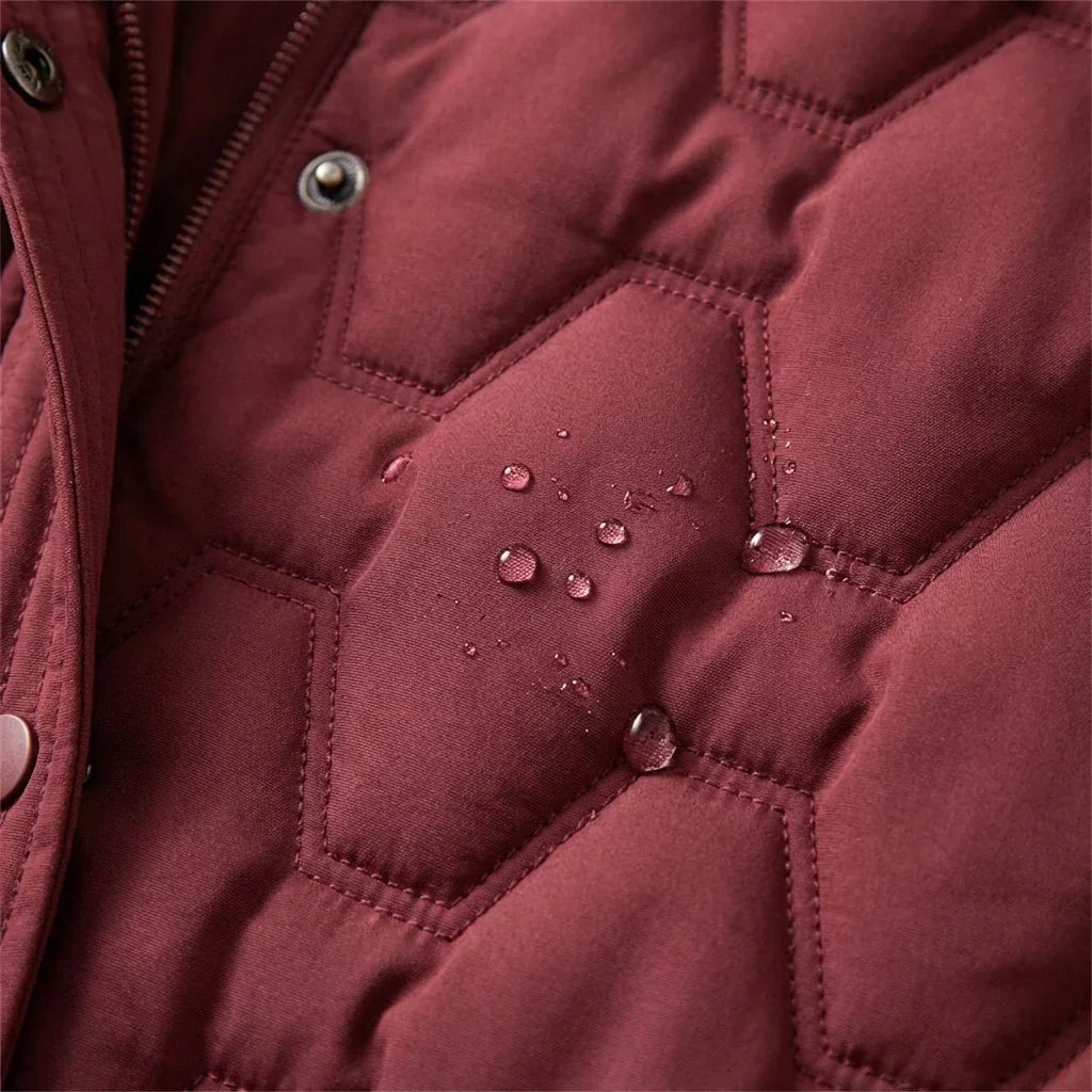 Anna | Cappotto Lungo Imbottito con Cappuccio 1