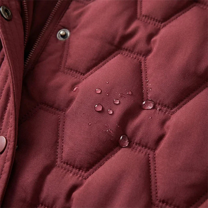 Anna | Cappotto Lungo Imbottito con Cappuccio 1