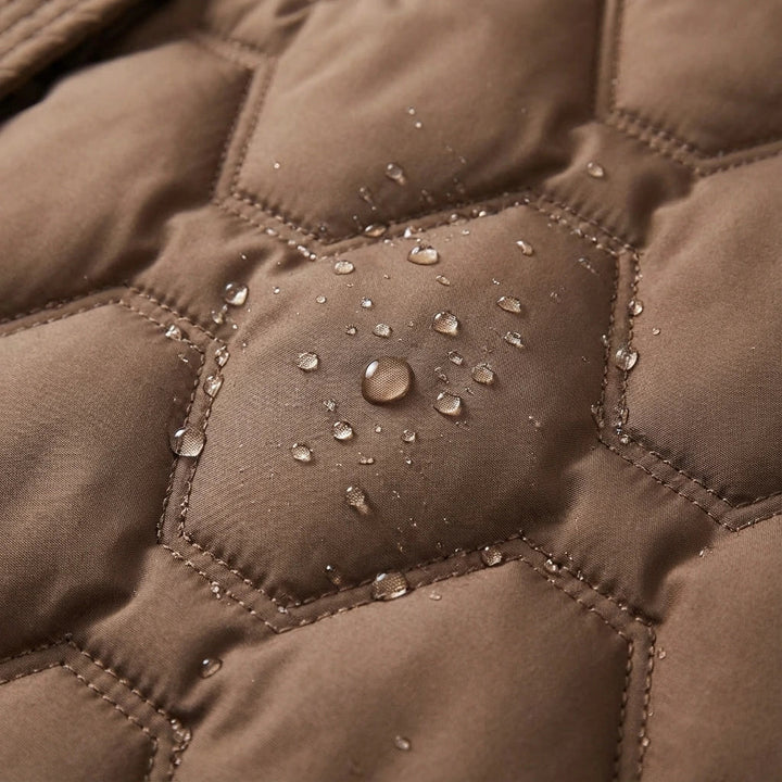 Anna | Cappotto Lungo Imbottito con Cappuccio 3