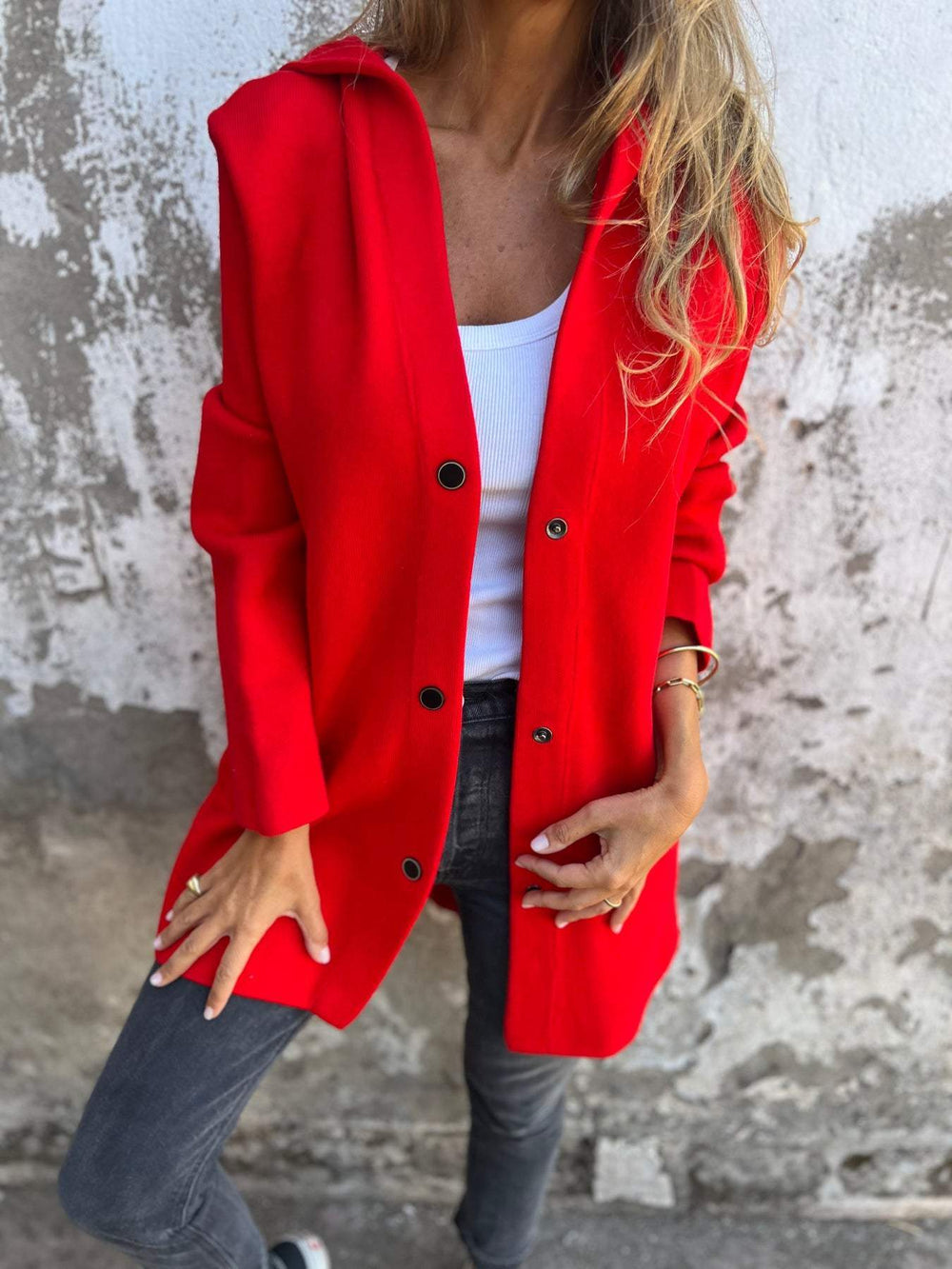 Appolinia | Cardigan casual con cappuccio 1