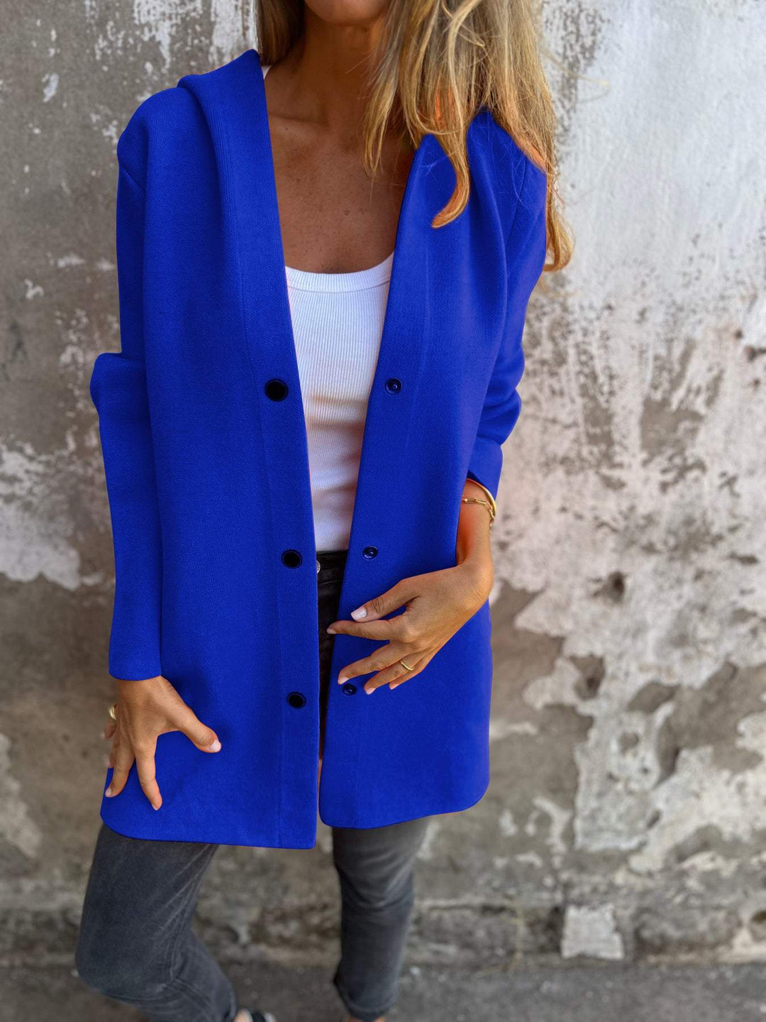 Appolinia | Cardigan casual con cappuccio 11