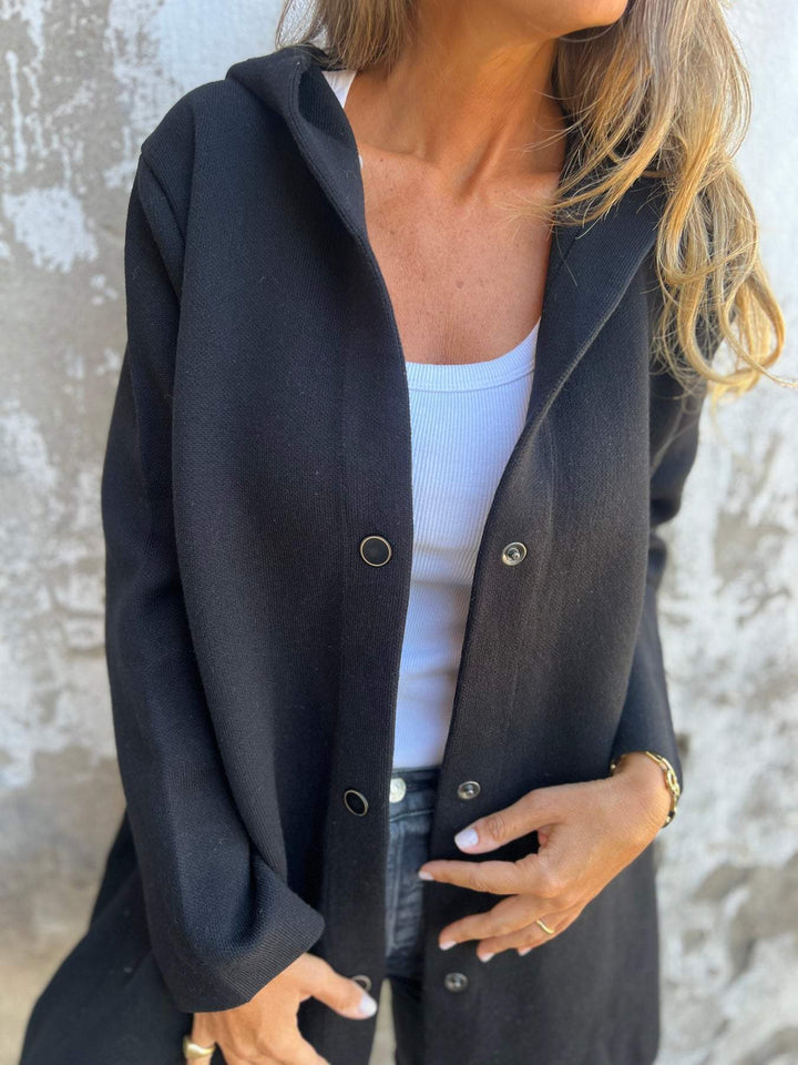 Appolinia | Cardigan casual con cappuccio 6