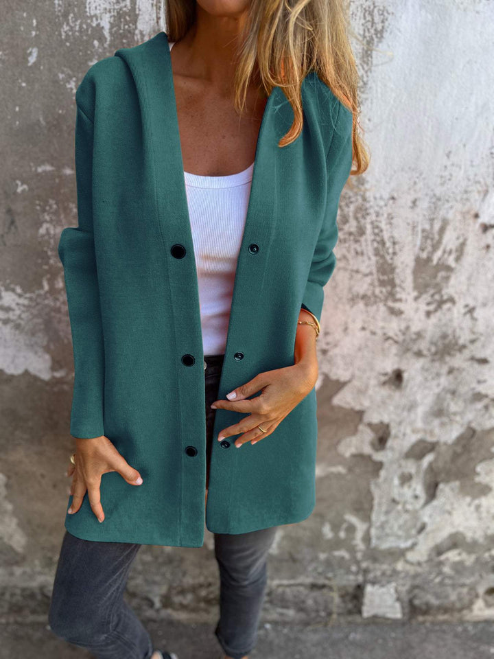 Appolinia | Cardigan casual con cappuccio 9