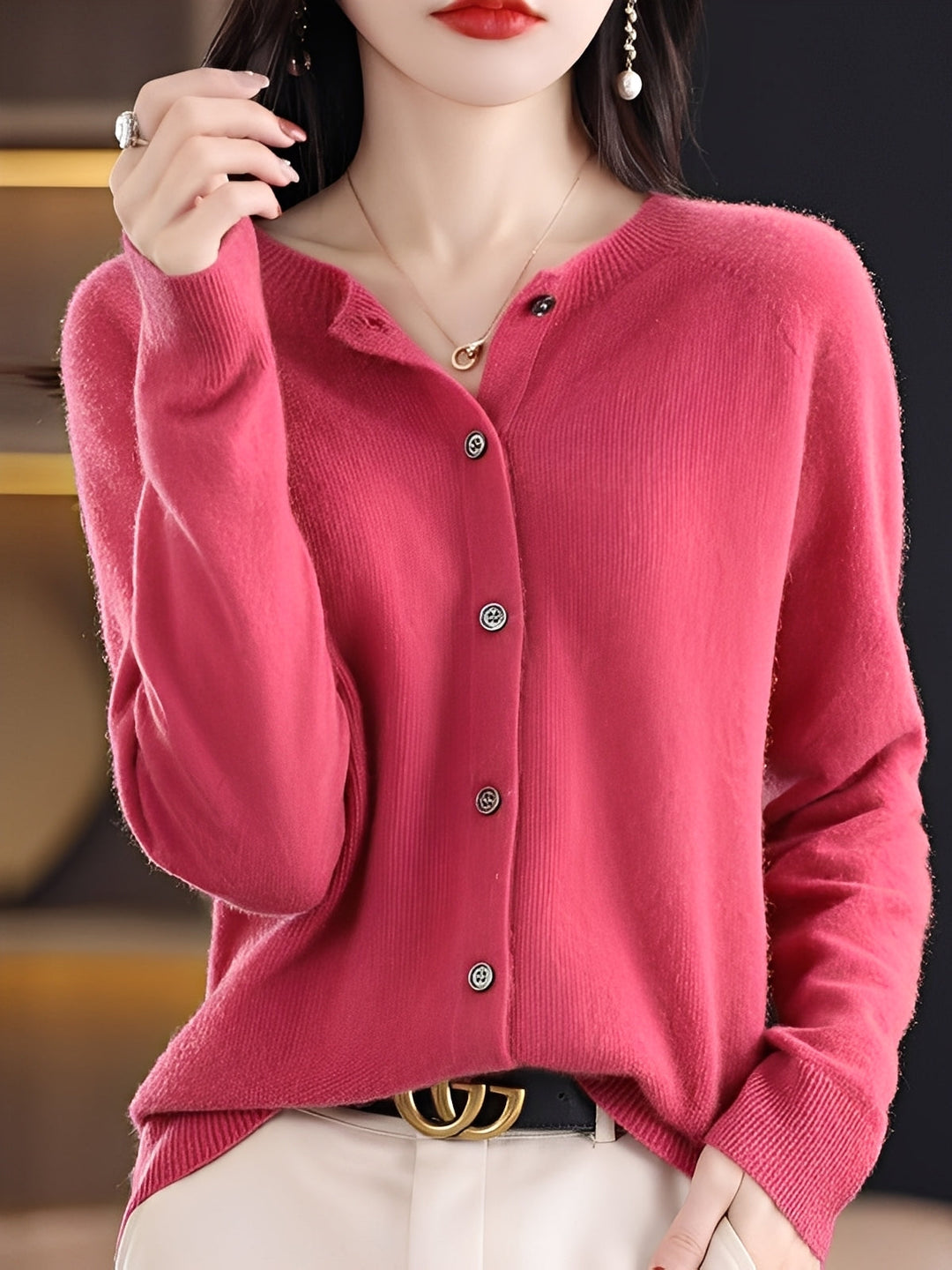 Arabella - Maglione di lana casual e ampio per donne 5