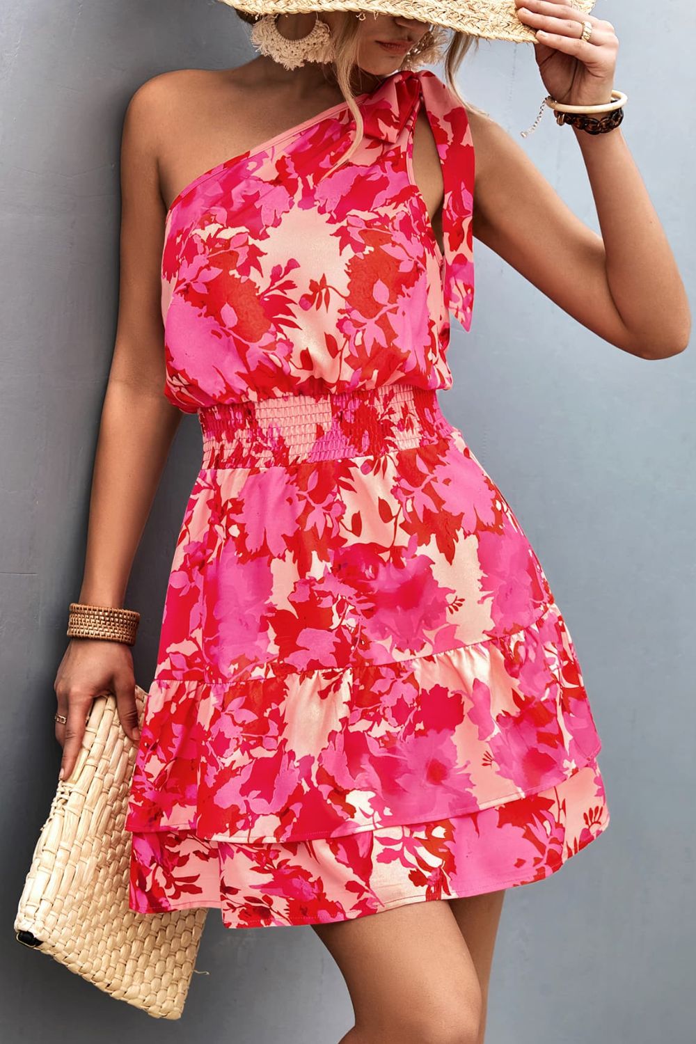 Ariyah - Abito elegante monospalla 0