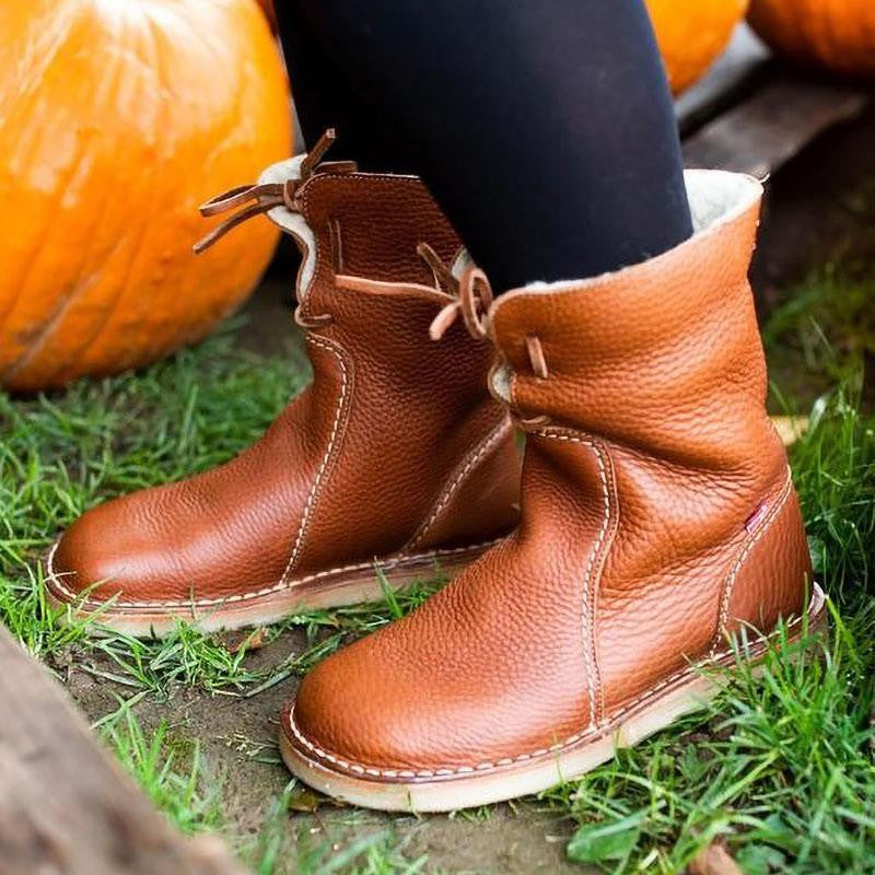 Asami - Stivali impermeabili foderati di lana per donne 1