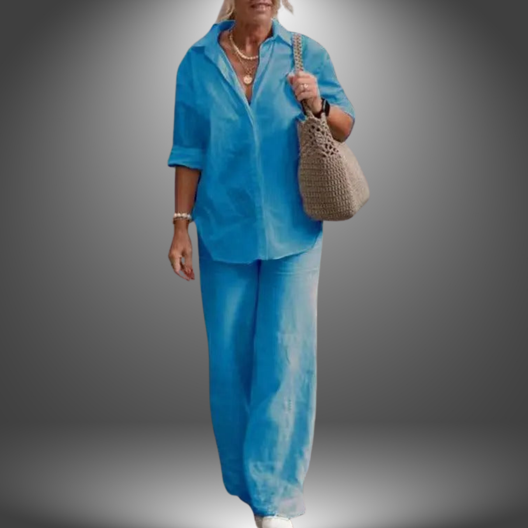 Aurora | Completo chic in cotone 0