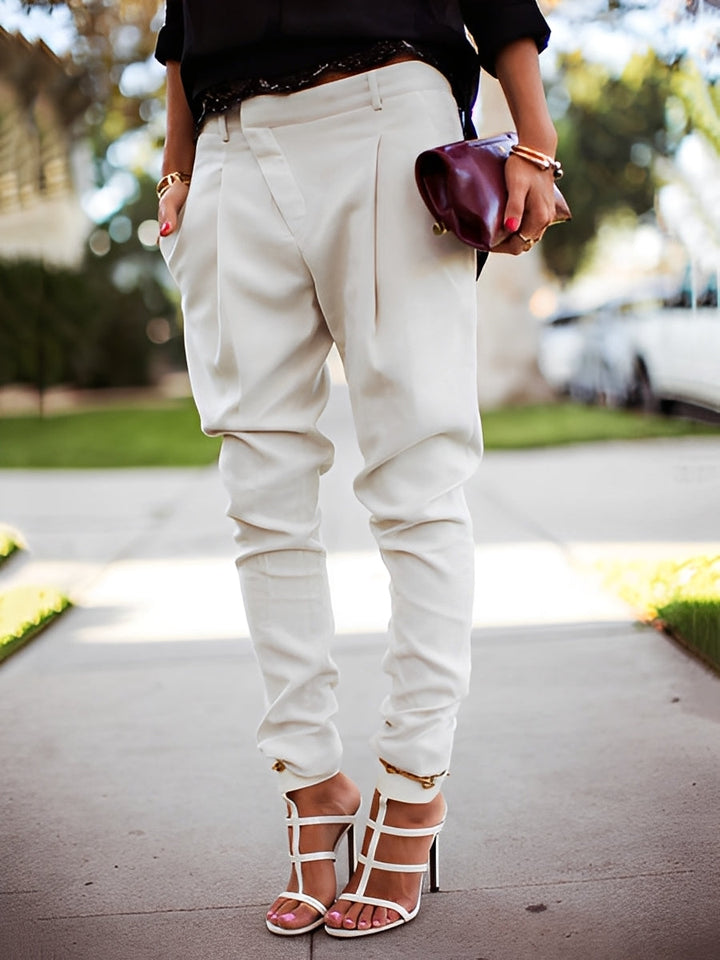 Bethanie - Pantaloni eleganti a vita alta per donne 0