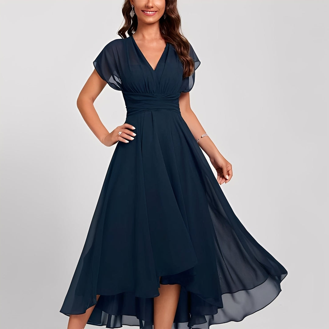 Bethel - Elegante, leggero abito in chiffon per donne 0
