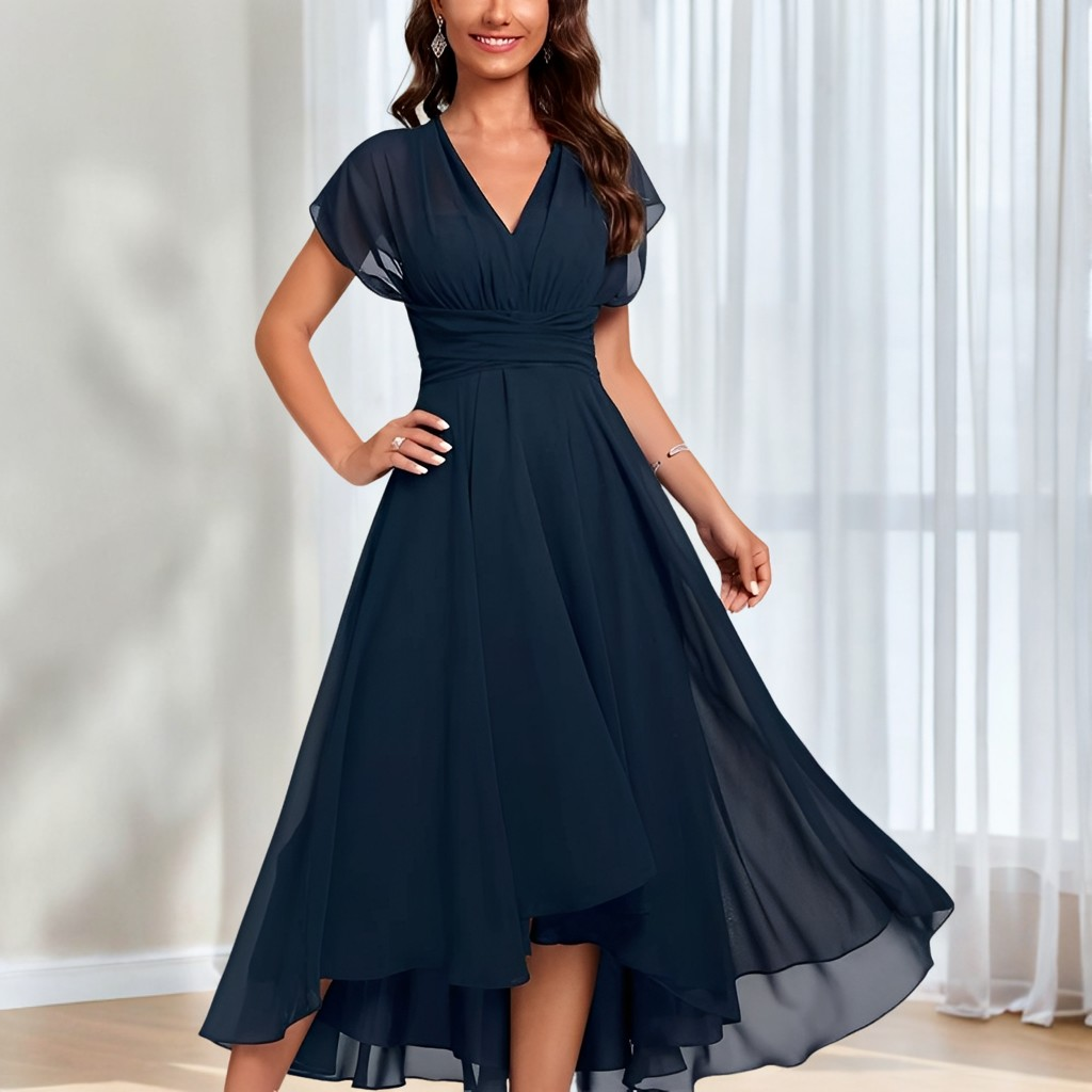 Bethel - Elegante, leggero abito in chiffon per donne 1