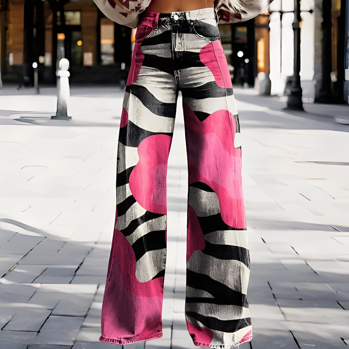 Briley - Pantaloni eleganti e chic a gamba larga per donne 1