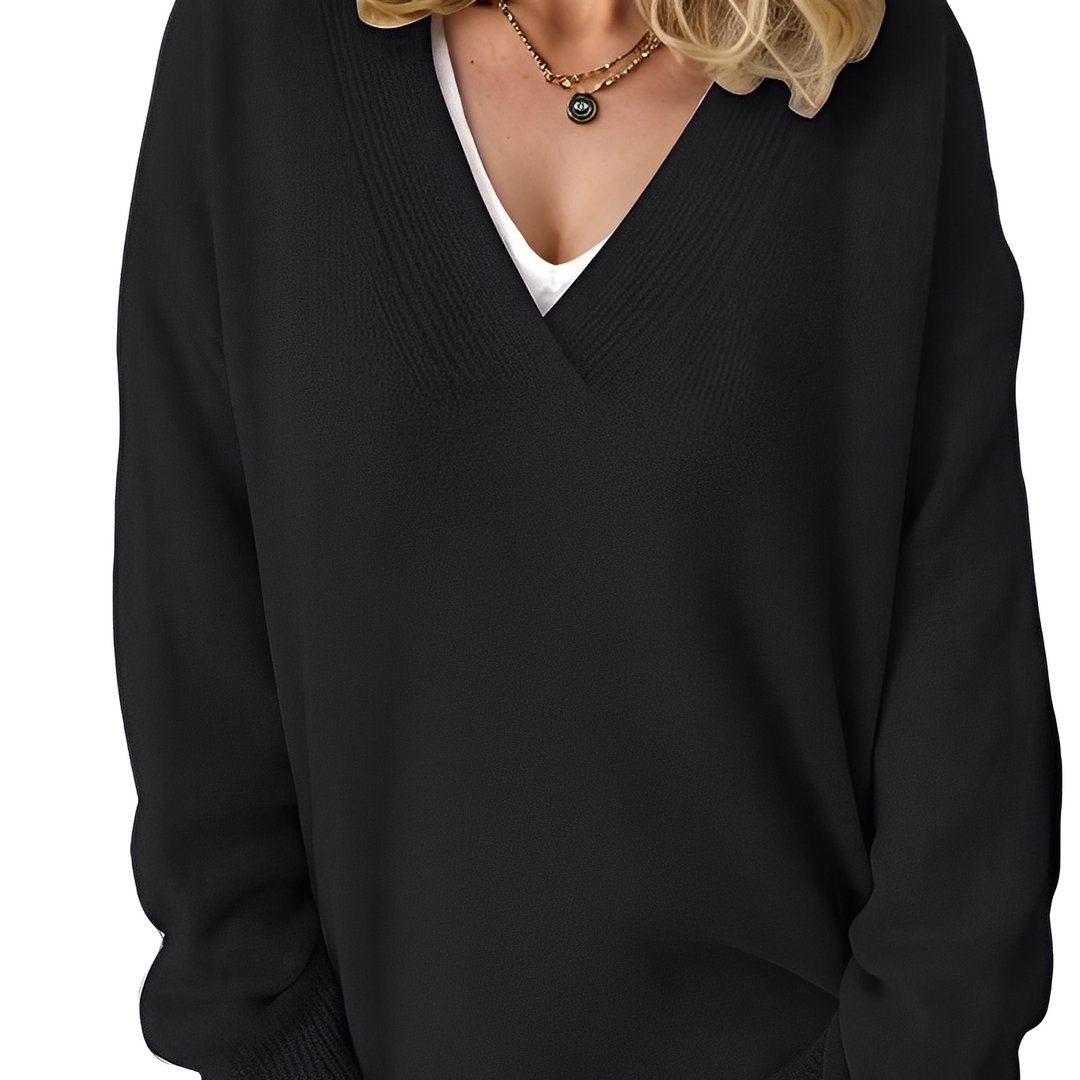 Camryn - Maglione casual lavorato a maglia per donne 6