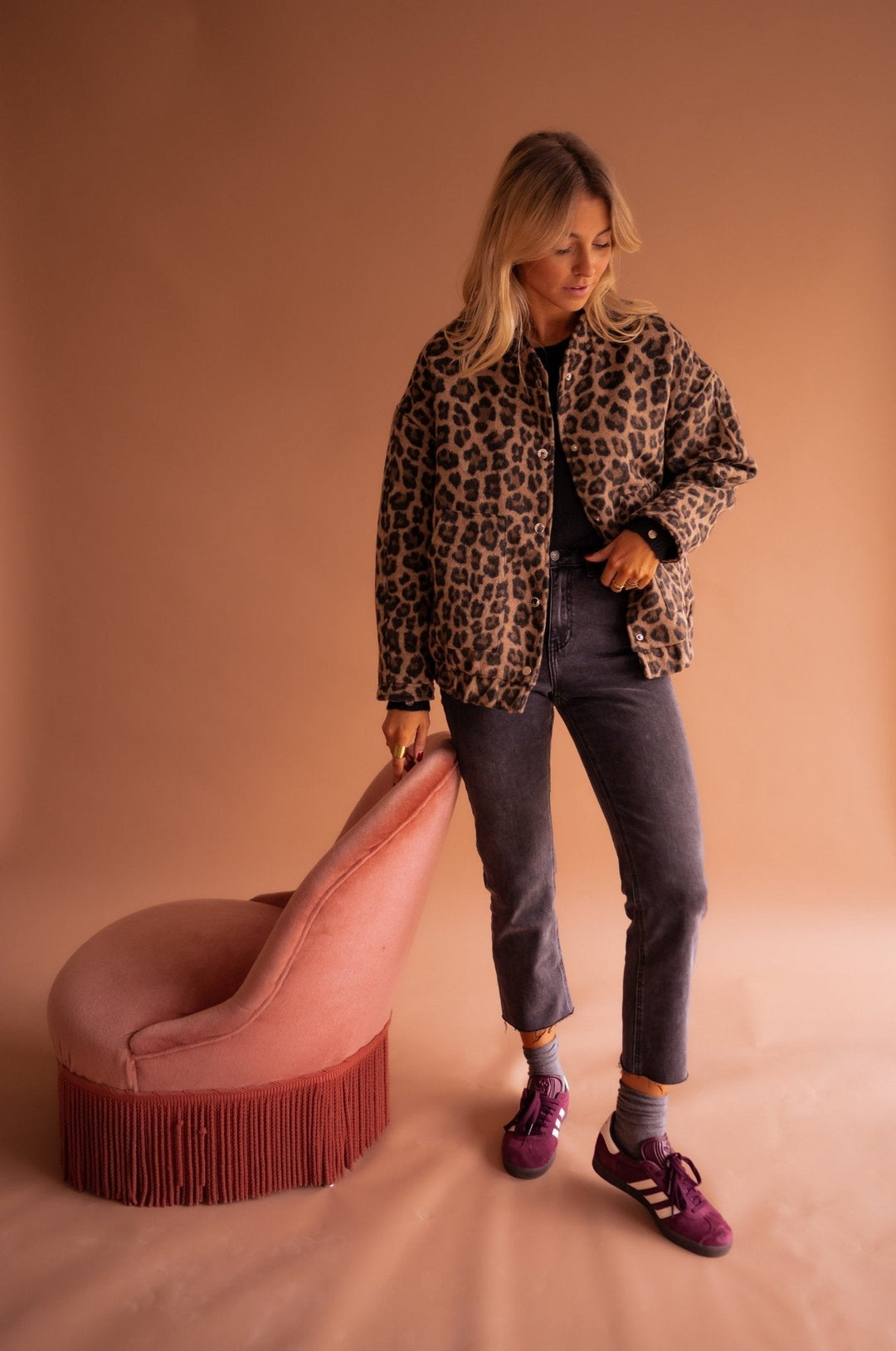 Charlene | Giacca Leopardata alla Moda 4