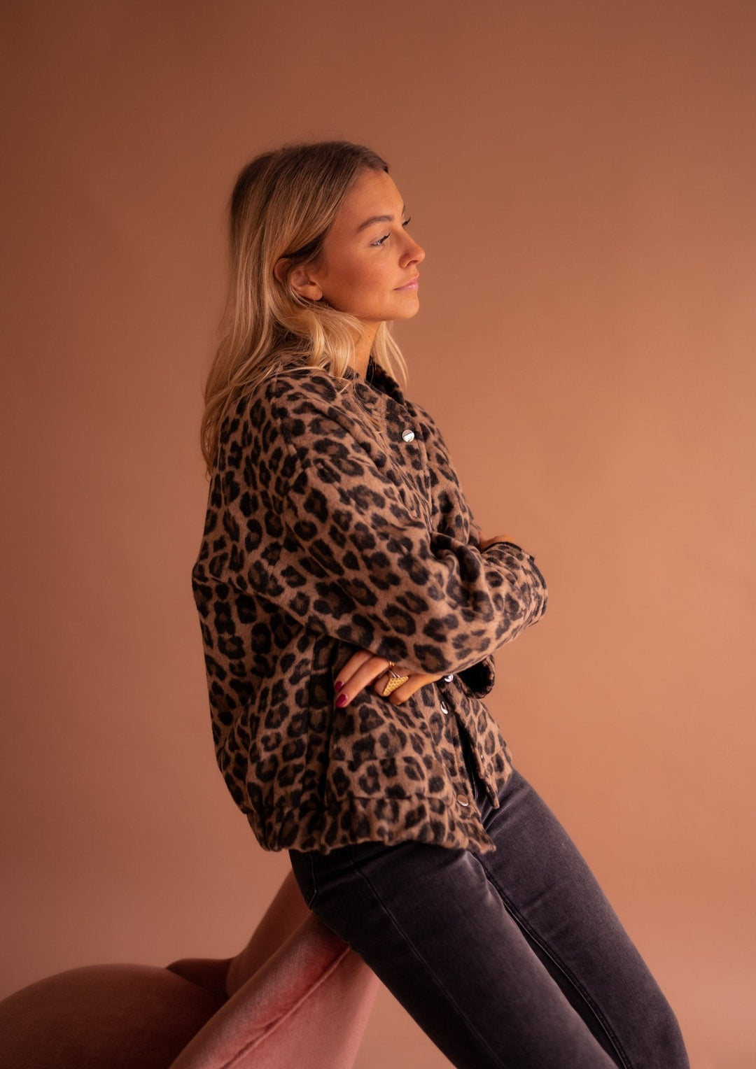 Charlene | Giacca Leopardata alla Moda 5