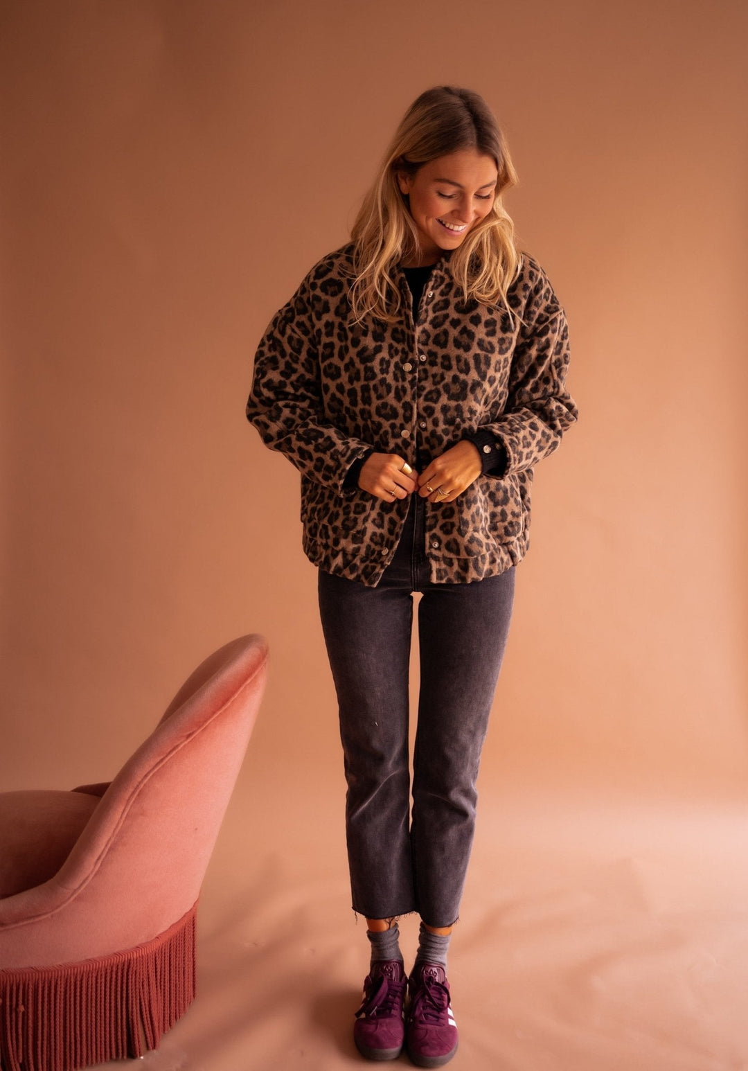 Charlene | Giacca Leopardata alla Moda 8
