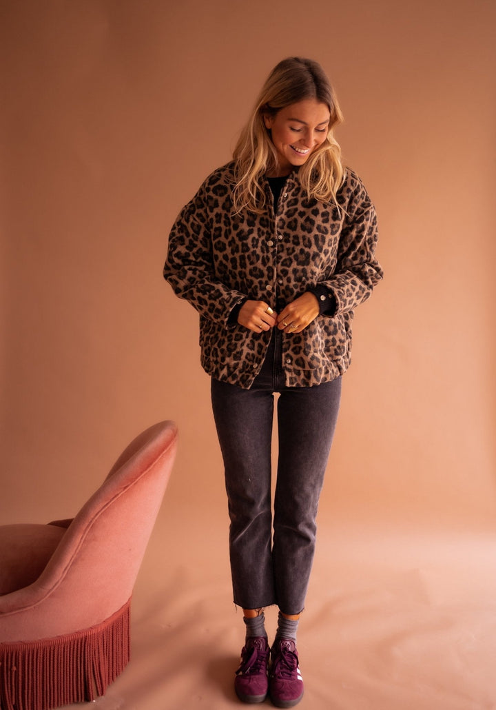 Charlene | Giacca Leopardata alla Moda 8