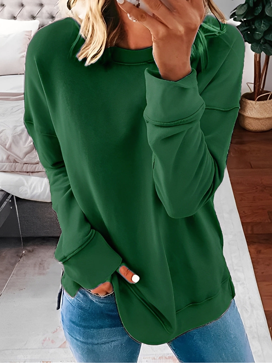 Charnette - Maglione retro morbido per donne 4