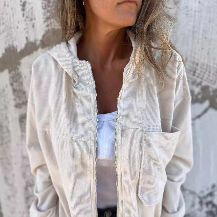 Clémence | Giacca in velluto confortevole 0