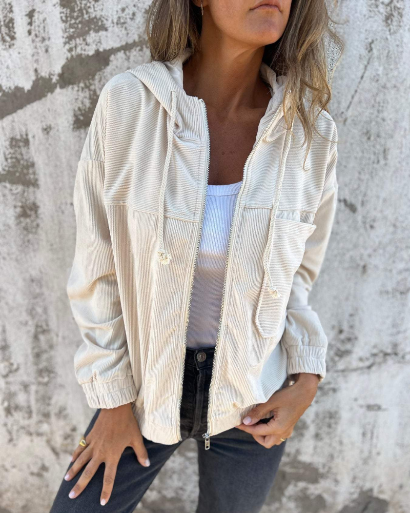 Clémence | Giacca in velluto confortevole 1