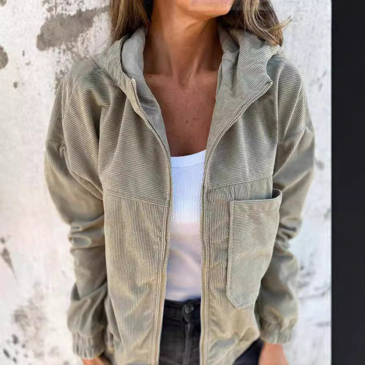 Clémence | Giacca in velluto confortevole 7