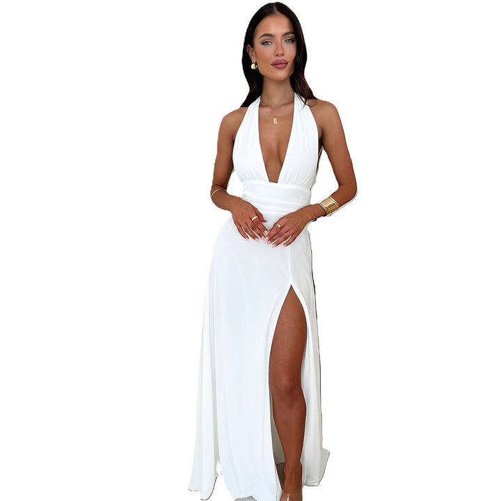 Clemency - Abito alla moda halter per donne 0