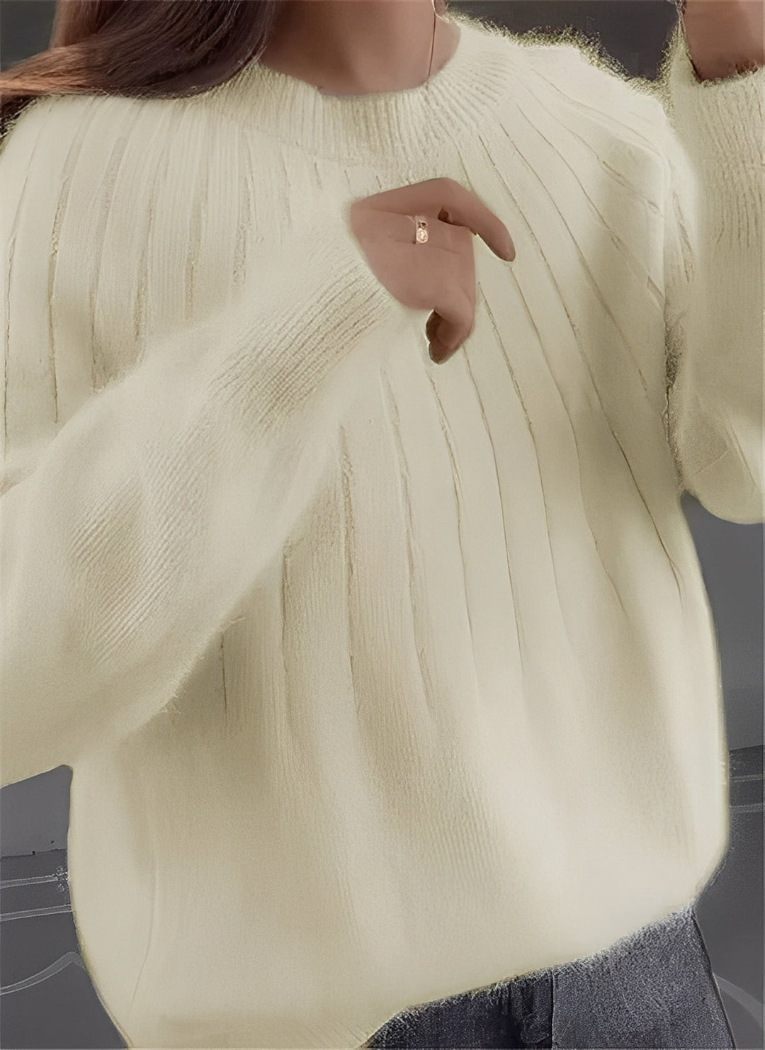 Cornelia - Maglione in cashmere da donna casual con vestibilità comoda 0