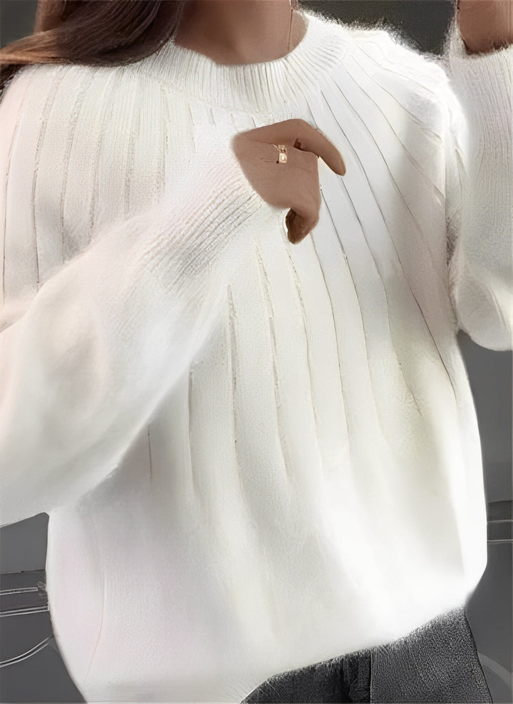 Cornelia - Maglione in cashmere da donna casual con vestibilità comoda 3