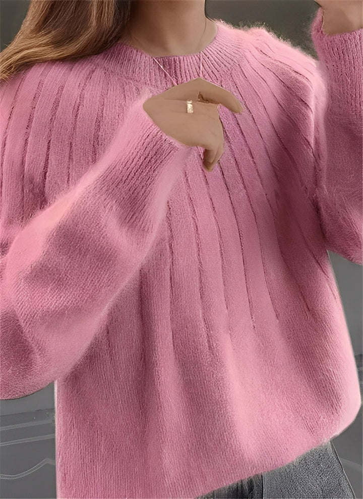 Cornelia - Maglione in cashmere da donna casual con vestibilità comoda 5