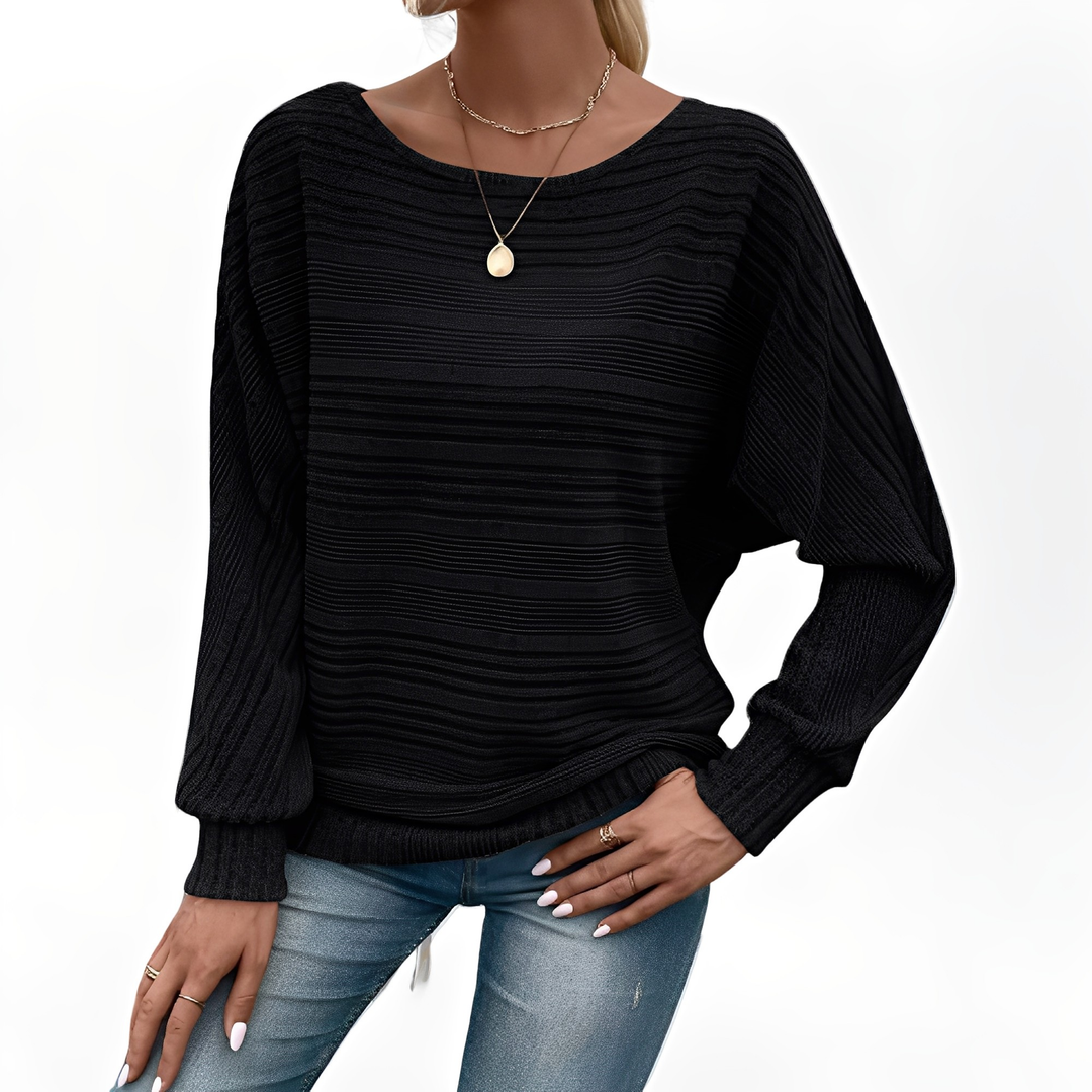 Eleanore - Maglione a righe casual e ampio per donne 5