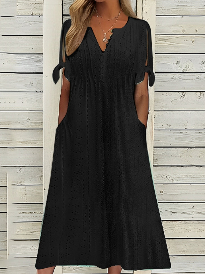 Elena - Abito midi boho con dettagli cut-out 4